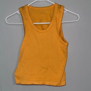 Vibrant Yellow Tank Top